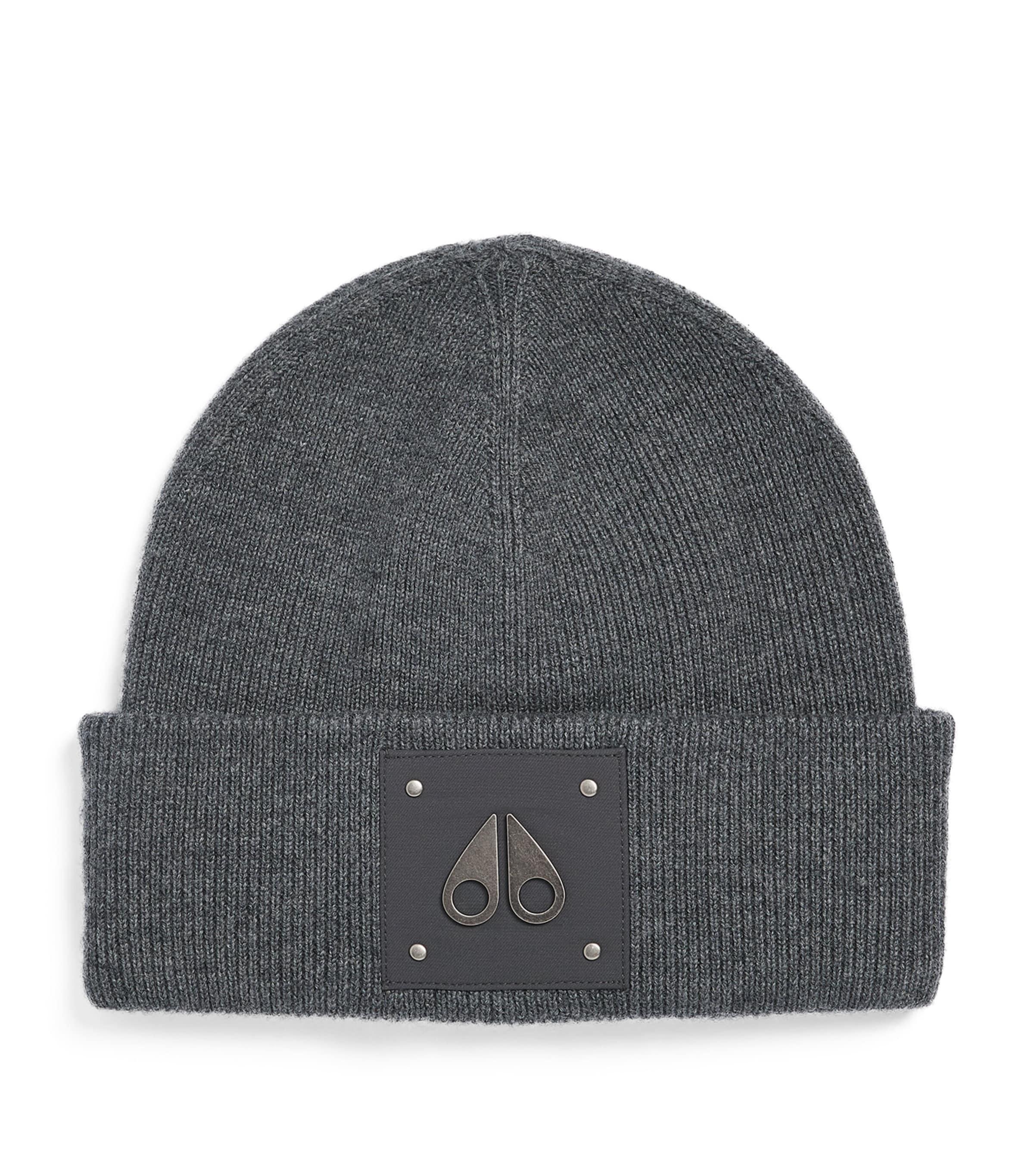 Moose Knuckles Wool Logo Beanie by MOOSE KNUCKLES