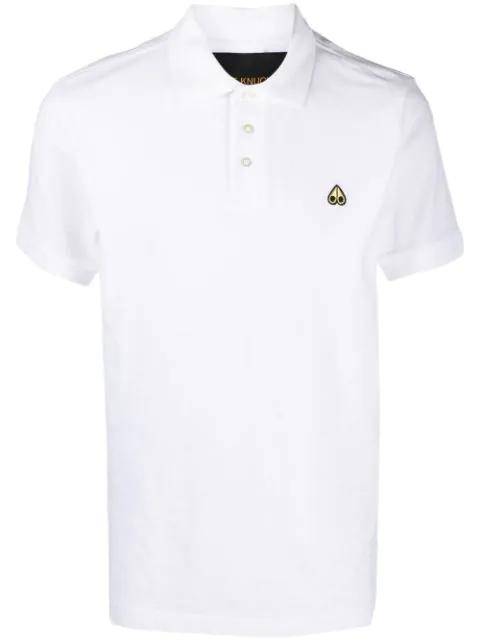 embroidered-logo polo shirt by MOOSE KNUCKLES