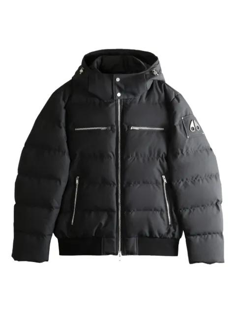 hoodied zip-up jacket by MOOSE KNUCKLES