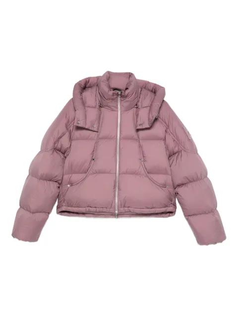 hoodied zip-up padded jacket by MOOSE KNUCKLES
