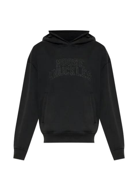 logo-detail hoodie by MOOSE KNUCKLES