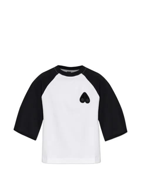 logo-patch T-shirt by MOOSE KNUCKLES