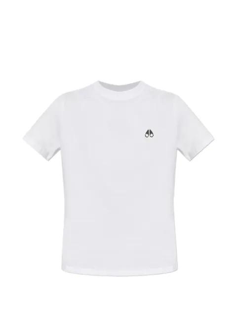 logo-plaque T-shirt by MOOSE KNUCKLES