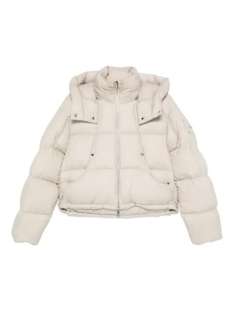 logo-plaque padded jacket by MOOSE KNUCKLES
