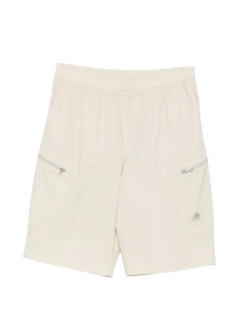 logo-plaque zip-pocket shorts by MOOSE KNUCKLES