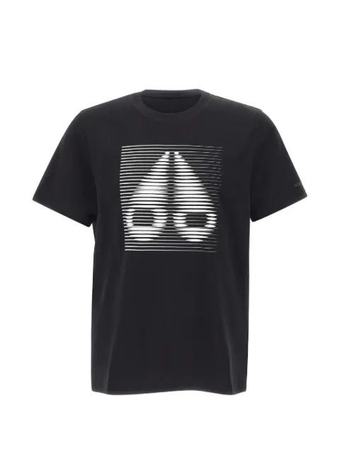 logo print short-sleeve T-shirt by MOOSE KNUCKLES