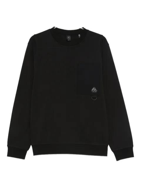 patch-pocket sweatshirt by MOOSE KNUCKLES