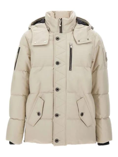 removable-hood quilted coat by MOOSE KNUCKLES