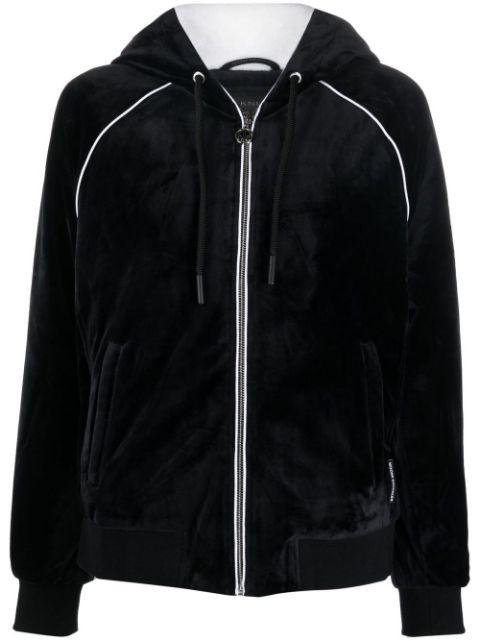velvet zipped tracksuit jacket by MOOSE KNUCKLES