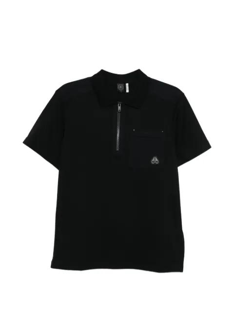 zip-fastening pocket polo shirt by MOOSE KNUCKLES