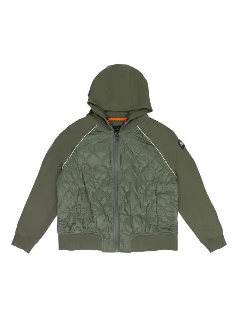 zip quilted hoodie by MOOSE KNUCKLES