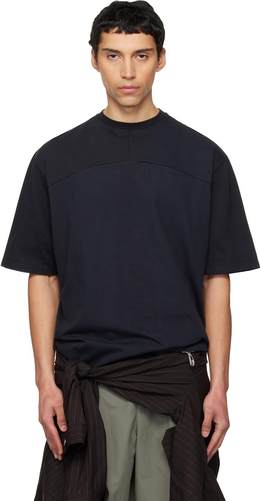 Black Classic Fit T-shirt by MORDECAI