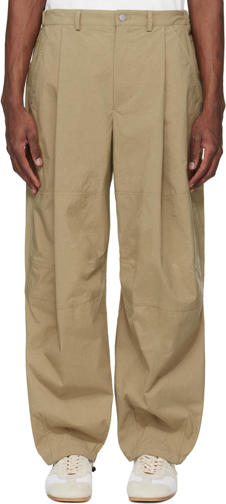Khaki Combat Trousers by MORDECAI