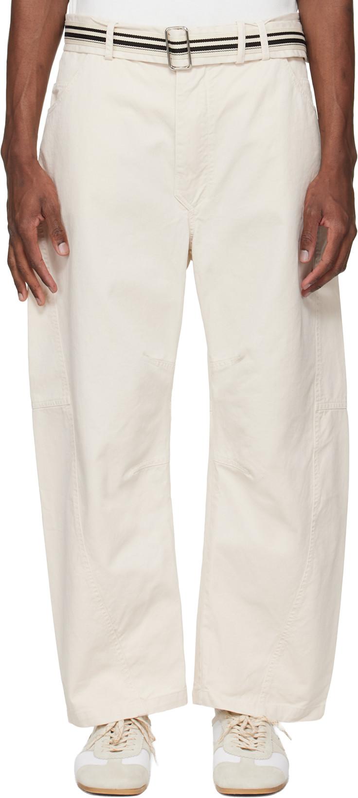 Off-White Pockets Trousers by MORDECAI