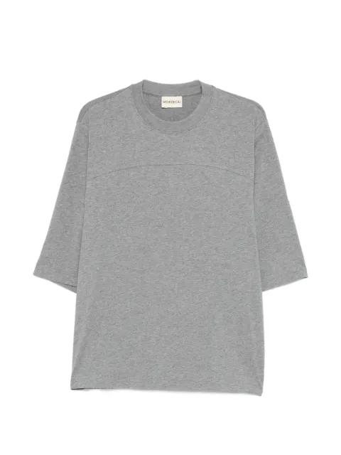panelled graphic T-shirt by MORDECAI