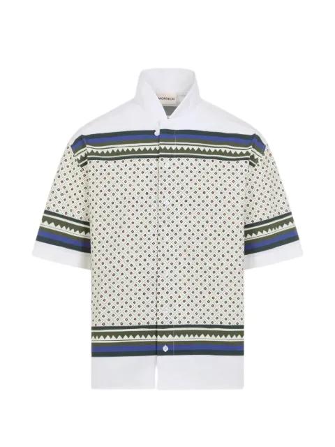 patterned striped shirt by MORDECAI