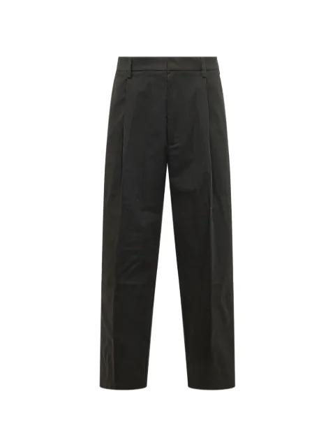 pleated straight-leg trousers by MORDECAI