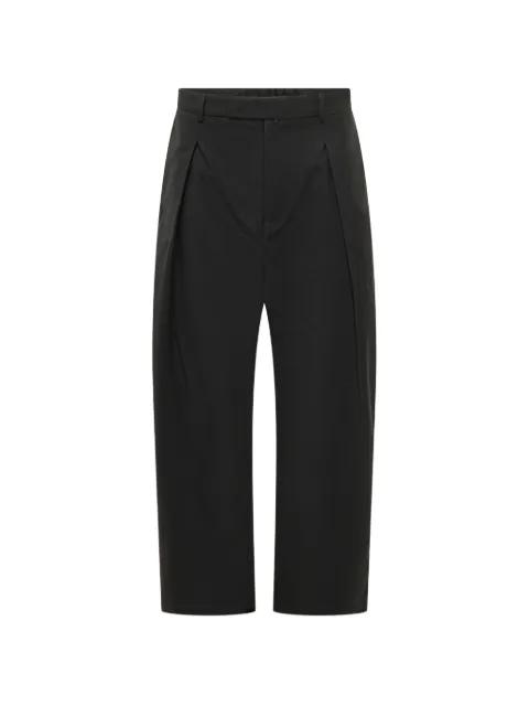 sartorial pleated trousers by MORDECAI
