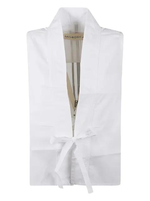 sleeveless shirt by MORDECAI