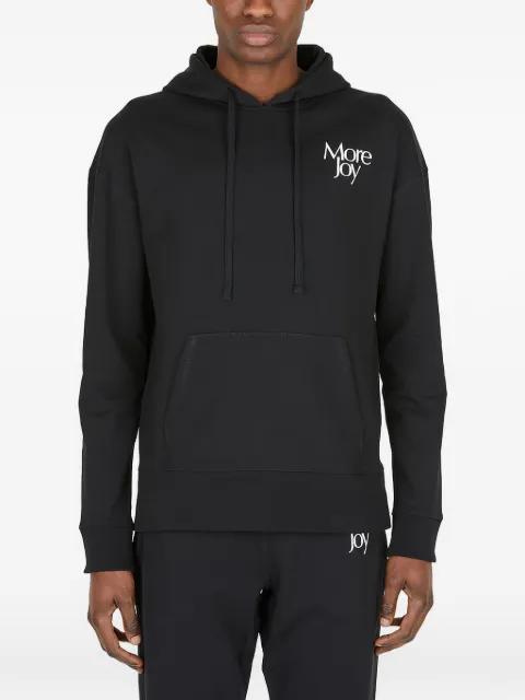 print-detail hoodie by MORE JOY