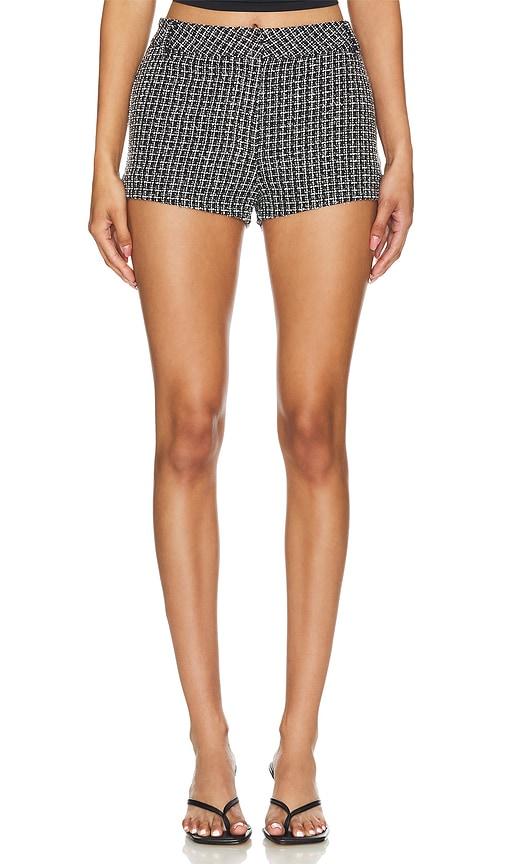 MORE TO COME Harper Mini Short in Black by MORE TO COME