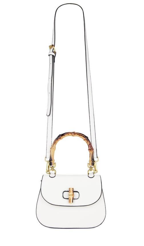 MORE TO COME Hayes Bag in Cream by MORE TO COME