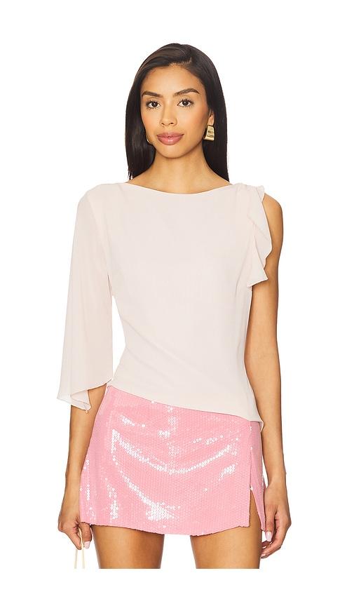MORE TO COME Kiana Top in Blush by MORE TO COME