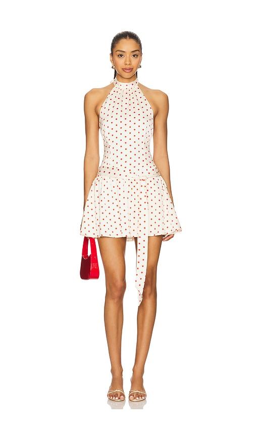 MORE TO COME Kienna Mini Dress in Ivory by MORE TO COME