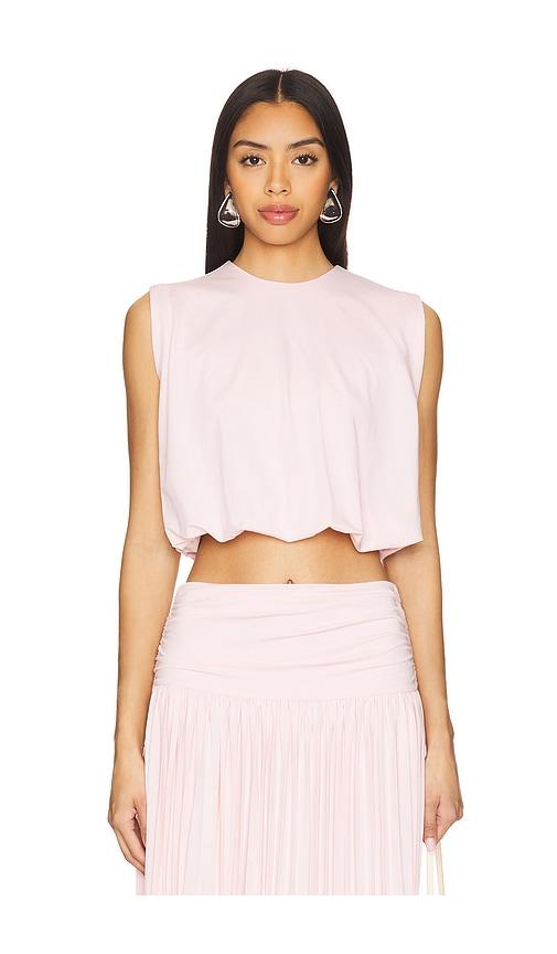 MORE TO COME Remi Top in Pink by MORE TO COME