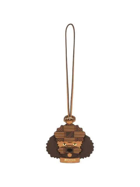 Poodle leather charm by MOREAU