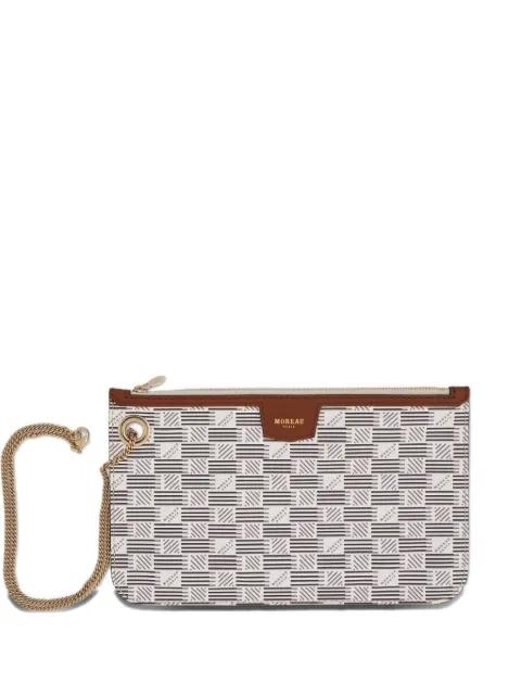 Saint Tropez Marina signature-motif pouch by MOREAU
