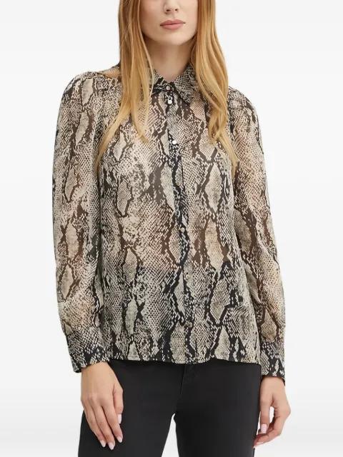 Cipyth snake-print shirt by MORGAN