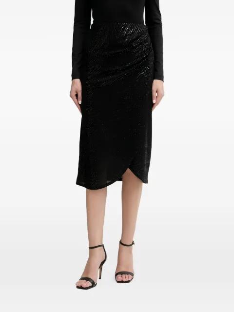Jolivia sequin midi skirt by MORGAN