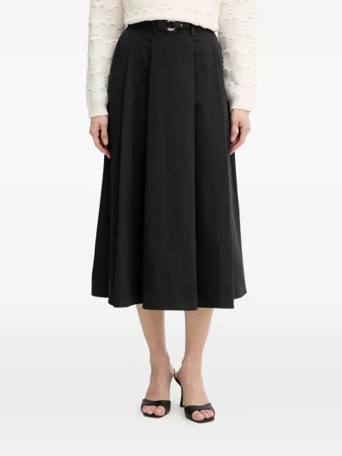 belted skirt by MORGAN