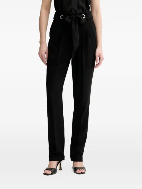 bow-detail trousers by MORGAN