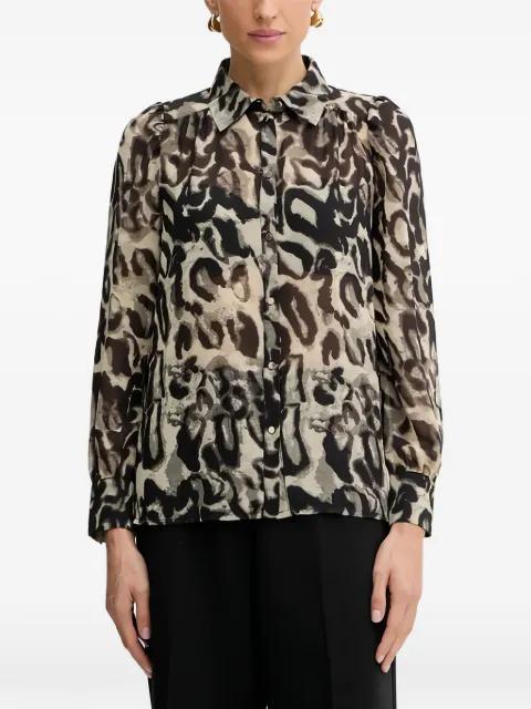 patterned blouse by MORGAN