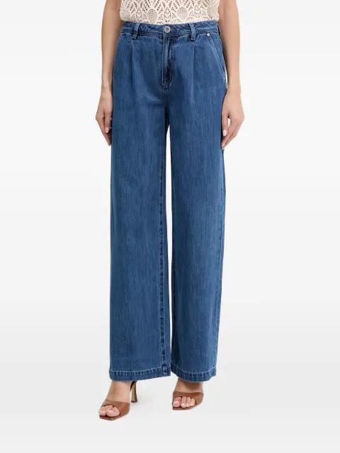 pleated trousers by MORGAN