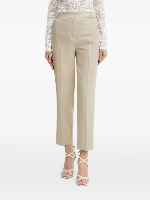 pressed-crease trousers by MORGAN