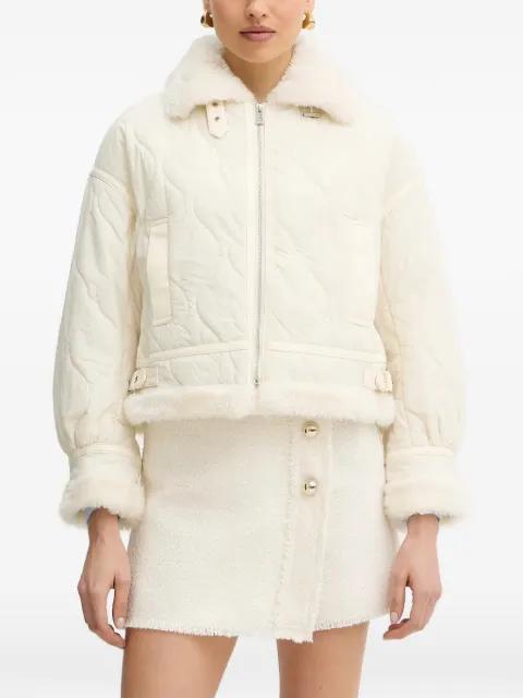 quilted collar jacket by MORGAN