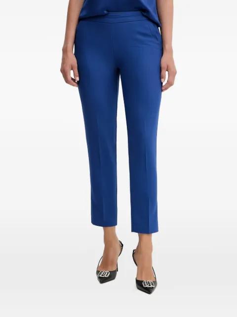 side-zip trousers by MORGAN