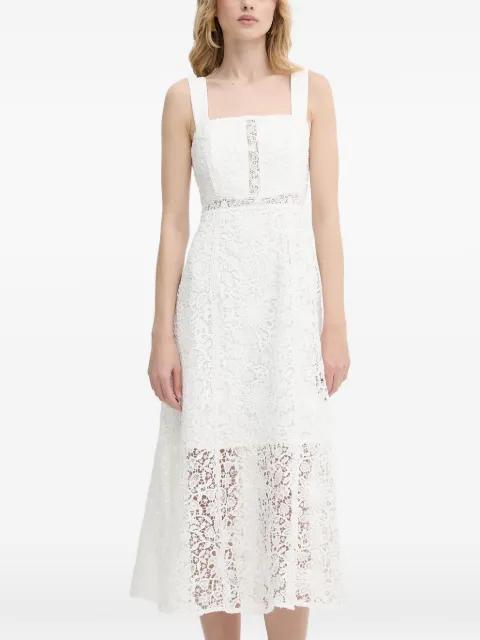 square-neck dress by MORGAN