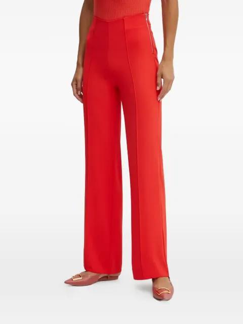 zip-fastening trousers by MORGAN