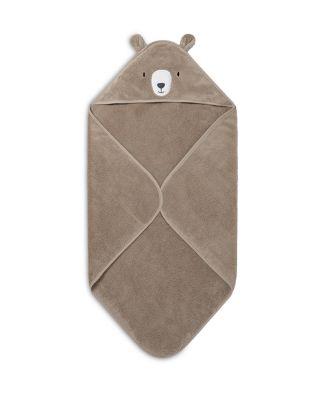 Micro Cotton Bear Hooded Bath Towel - Baby by MORI