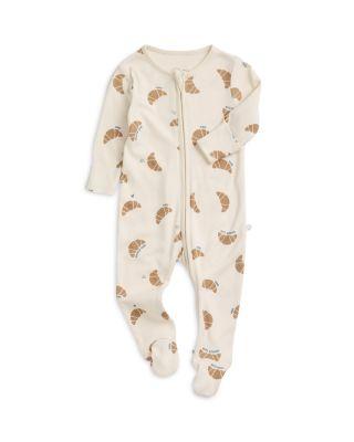 Unisex Brunch Club Two Way Zip Up Sleepsuit Footie - Baby by MORI