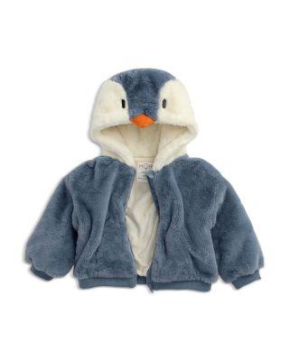 Unisex Faux Fur Bear Hooded Jacket - Baby by MORI
