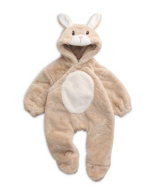 Unisex Faux Fur Penguin Hooded Footed Pramsuit Coverall - Baby by MORI