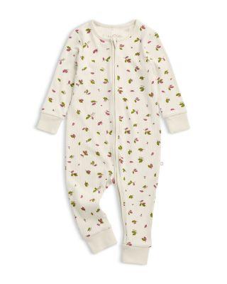 Unisex Ribbed Two Way Zip-Up Sleepsuit - Baby by MORI