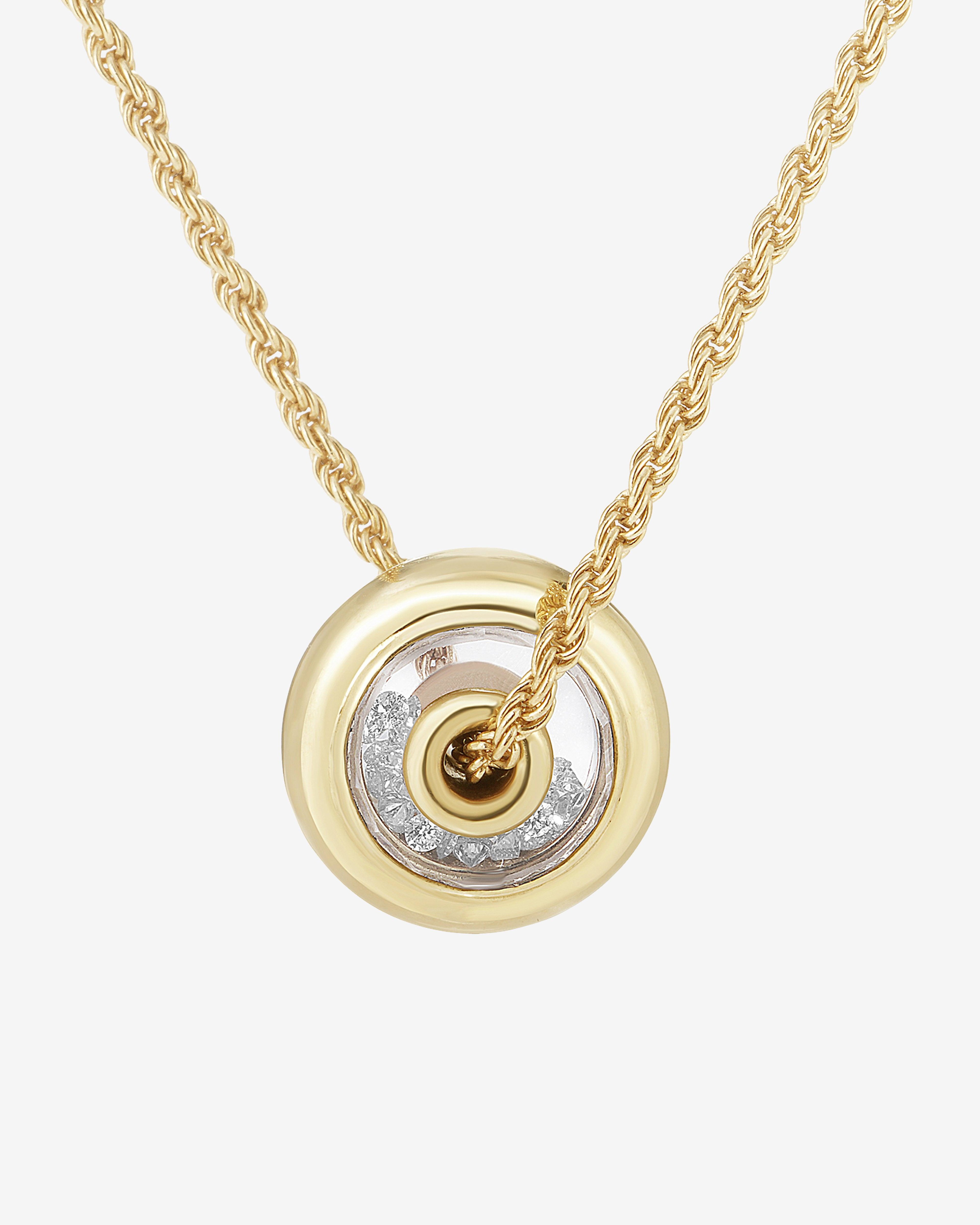 Moritz Glik - Women's Roda 9 Pendant - (Yellow Gold) by MORITZ GLIK