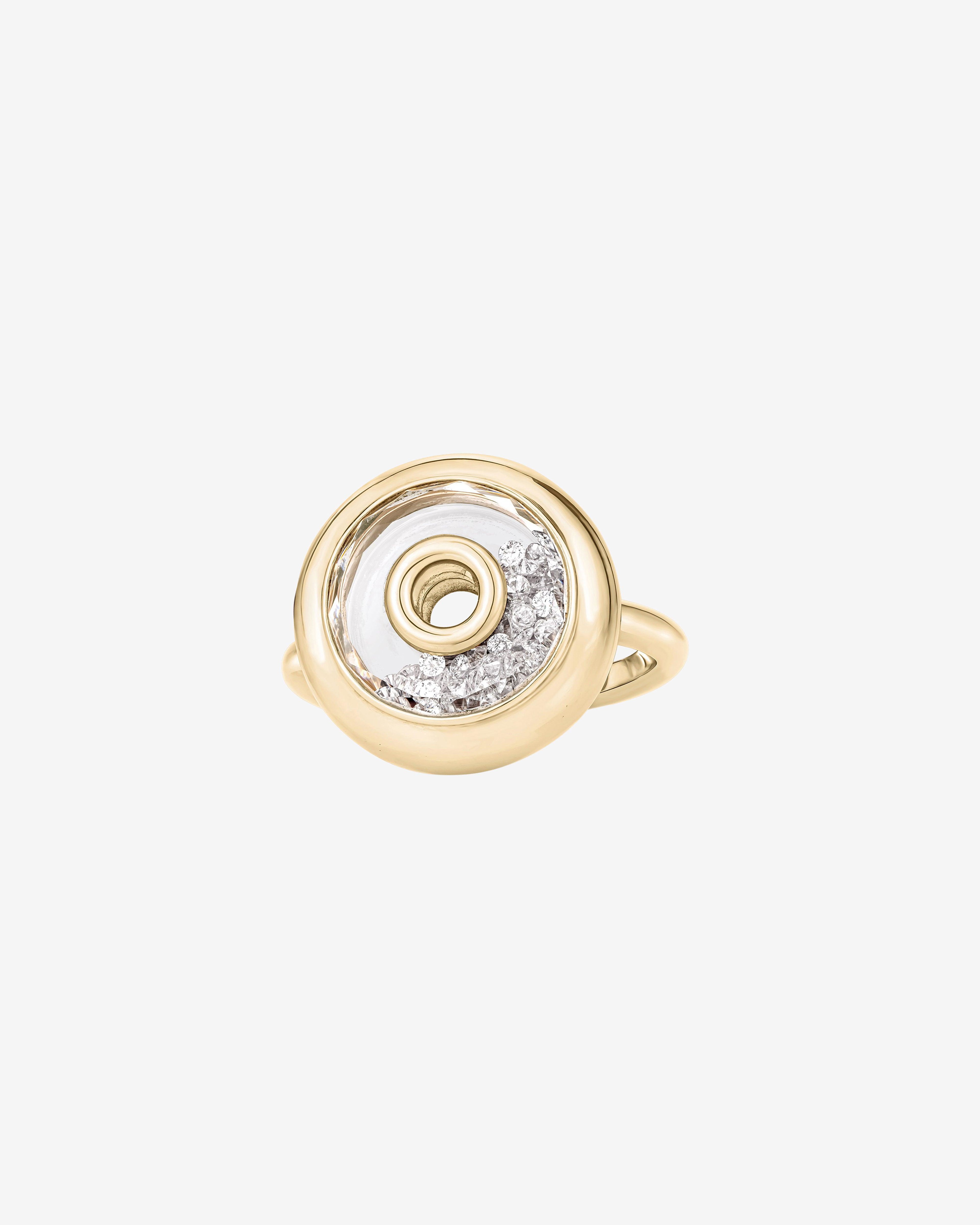 Moritz Glik - Women's Roda Ring - (Yellow Gold) by MORITZ GLIK