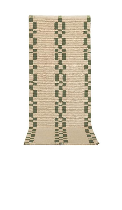 Morrow Soft Goods Alina Kitchen & Bath Mat Runner in Neutral by MORROW SOFT GOODS